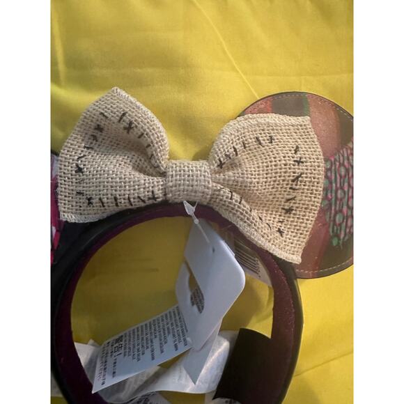 NWT Disney Parks NBC Nightmare Before Christmas Sally Bow Headband Ears - Picture 6 of 8
